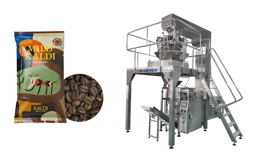 Automatic combination weigher coffee bean packaging machine (1)