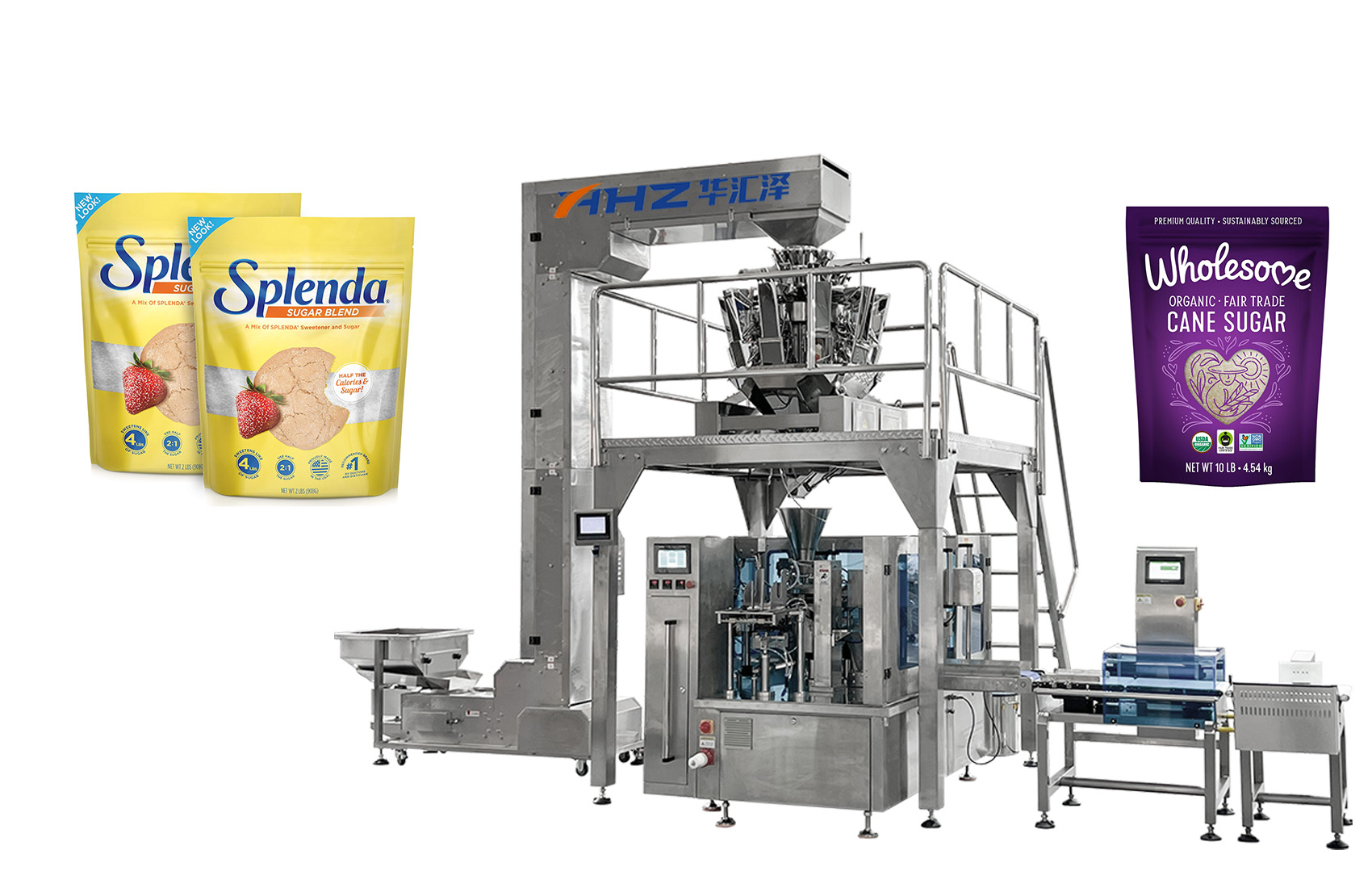 Automatic granule vertical bagging machine (1)