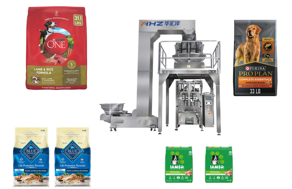 High-speed granule vertical bagging machine (4)