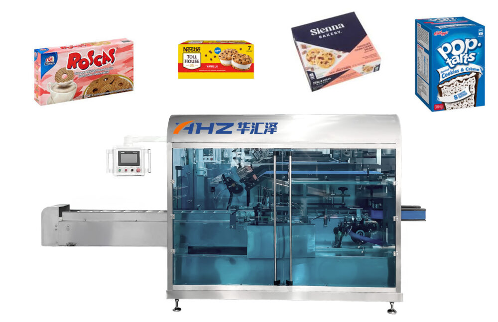 High-speed intelligent potato chip cartoning packag machine (2)