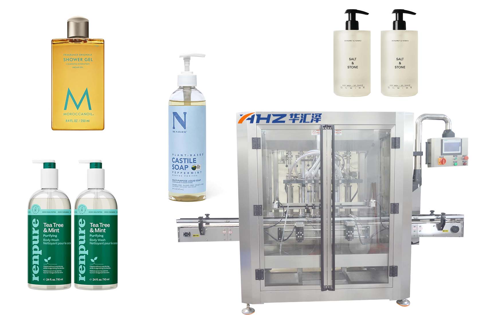 liquid pouch filling machine