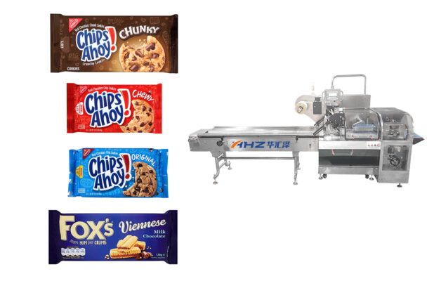 horizontal flow wrap machine, automatic pillow filling machine, air pillow packaging machine, flow pack packaging, horizontal form fill seal equipment