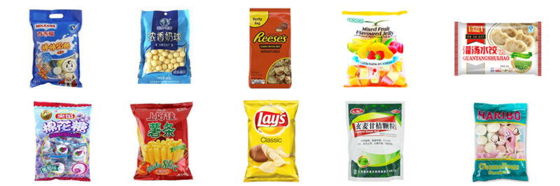 Top paper pillow candy packaging machine
