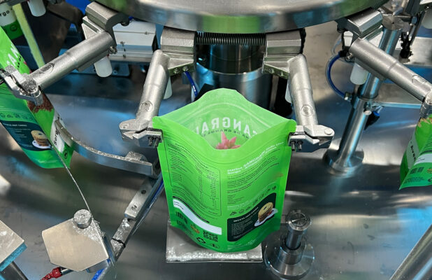 pouch filling machine, pouch filling equipment, pouch filling and packing machine, VFFS machine, flexible pouch packaging