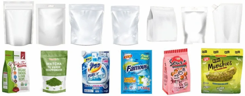 Doypack Pouch Machines, pouch filling machine,small pouch packing machine,industrial bag sealer machine