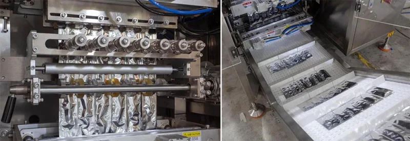 multi lane sachet packing machine, sachet packing machine, sachet filling machine